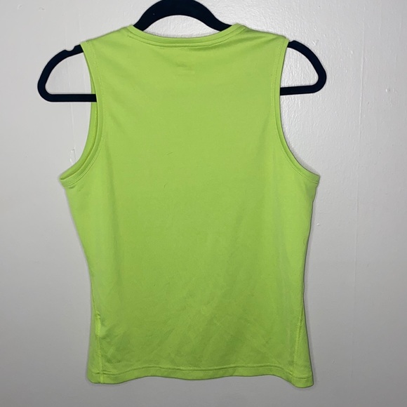 🐚Nike lime green performance sleeveless top! - Picture 6 of 7